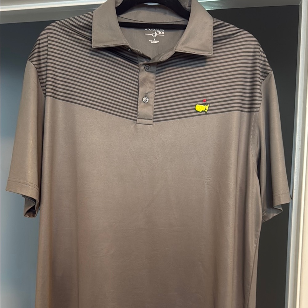 Master’s Tech Gray Polo Shirt